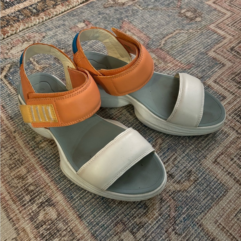 Sorel Women's Orange & White Sport Sandals